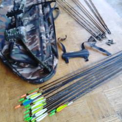 Arc de chasse &agrave; poulie