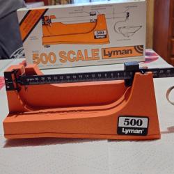 Balances de pr&eacute;cision &agrave; fl&eacute;au Lyman 500