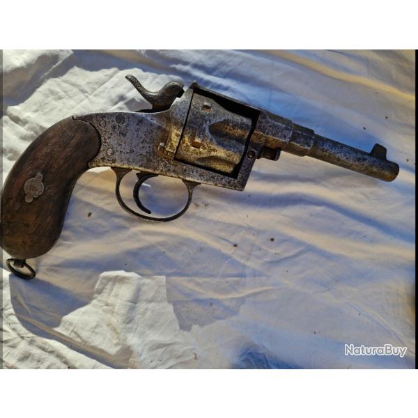 REVOLVER reichrevolver MODELE 1883 CALIBRE 11.5MM