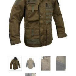 Veste brandit performance tactical