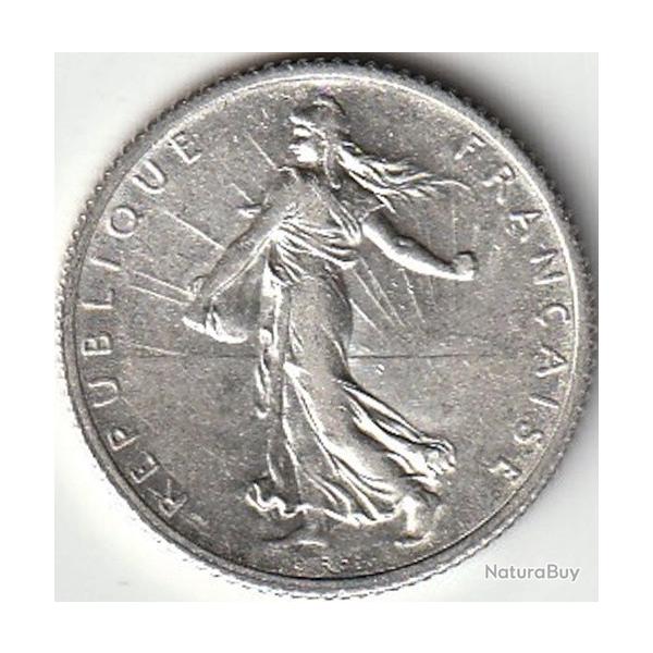 Pi�ce De Monnaie Argent France 1 franc Semeuse1916