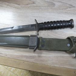 EQUIPEMENT MILITAIRE COUTEAU DE COMBAT U.S M3 SECONDE GUERRE 1