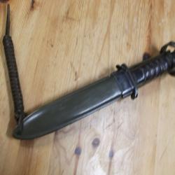 EQUIPEMENT MILITAIRE COUTEAU DE COMBAT U.S M3 SECONDE GUERRE 3