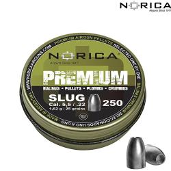 PLOMB NORICA PREMIUM SLUG CAL.5.5  (5 Boites)
