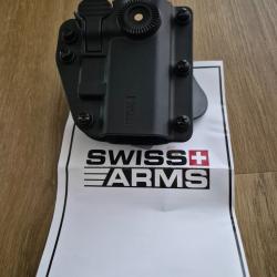 Holster universel swiss arms de ceinture pour armes de poings