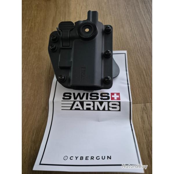 Holster universel swiss arms de ceinture pour armes de poings