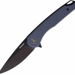 Couteau Eikonic Dromas Lame Acier D2 Manche G10 Bleu Linerlock EKC440BGY