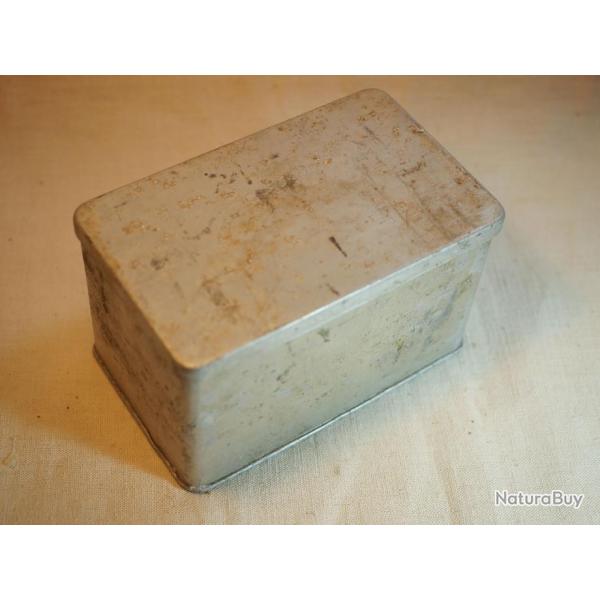 Boite en aluminium pour lunette de motard ou aviateur DIV24BLU001