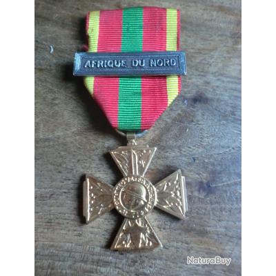I18JA) MÉDAILLE DE la croix du combattant volontaire french medal