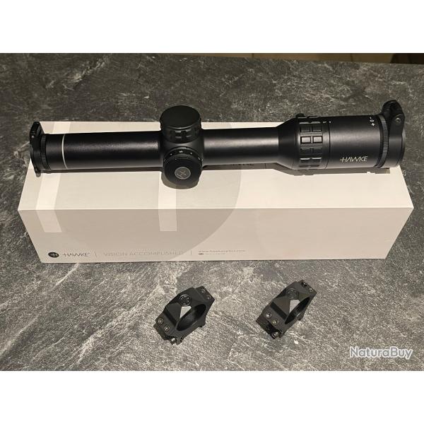 Lunettes Hawke 30 frontier1/6x24 circle  dot Neuve, possibilit� d'avoir les colliers de serrage