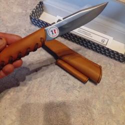 Couteau wildsteer Baby wild gold