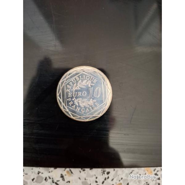 Pi�ce 10 euros centenaire de l'armistice 1918-2018