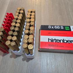 MUNITIONS HIRTENBERGER 8X68S