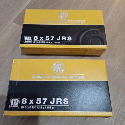 MUNITIONS 8X57 JRS RWS