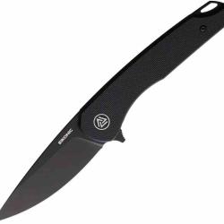 Couteau Eikonic Dromas Lame Acier D2 Manche G10 Black Linerlock EKC440BB
