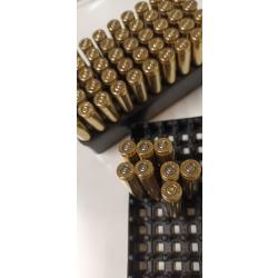 101 douilles - &eacute;tuis - IMI - SANSON - tir&eacute;es 1x - nettoy&eacute;es tumbler humide