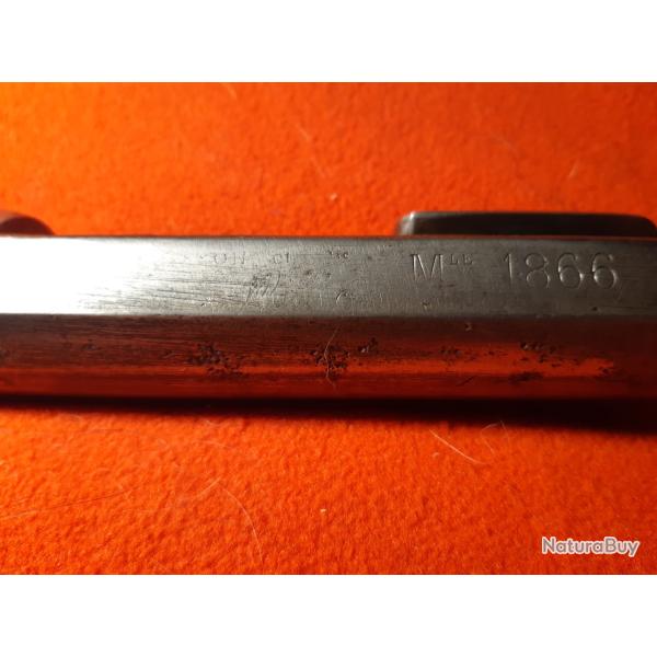 Culasse et boitier chassepot 1866