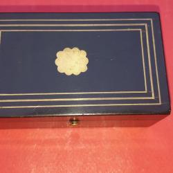 Coffret bois miniature Napoléon III #60 fermeture clip (Type coffret bijoux)