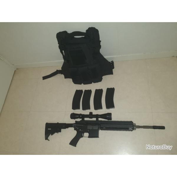 Pack pr�t � jouer-hk416 we-glock17 et gilet