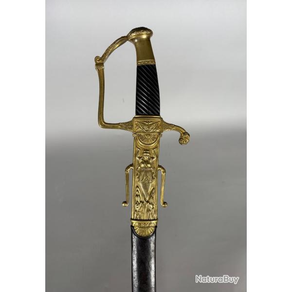 Sabre d'officier de Marine mod�le Prairial An XII Empire XIXeme siecle
