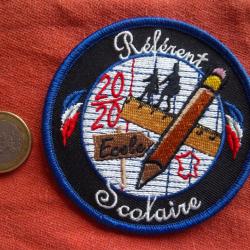 &eacute;cusson collection " r&eacute;f&eacute;rent scolaire " insigne tissu