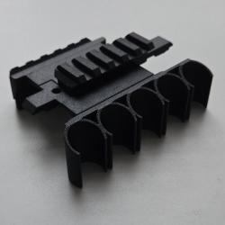 Double rail picatinny et porte munitions HDS68 T4E Umarex HDS 68