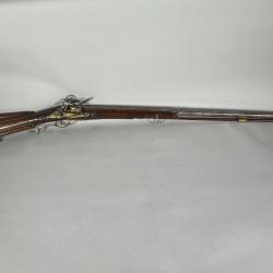 Arquebuse &agrave; rouet transform&eacute;e &agrave; silex XVIIeme siecle