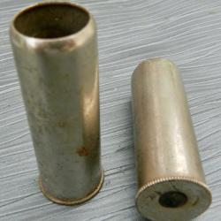 Lot de 2 fausses cartouches calibre 20