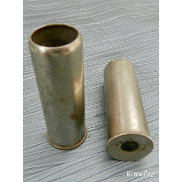 Lot de 2 fausses cartouches calibre 20