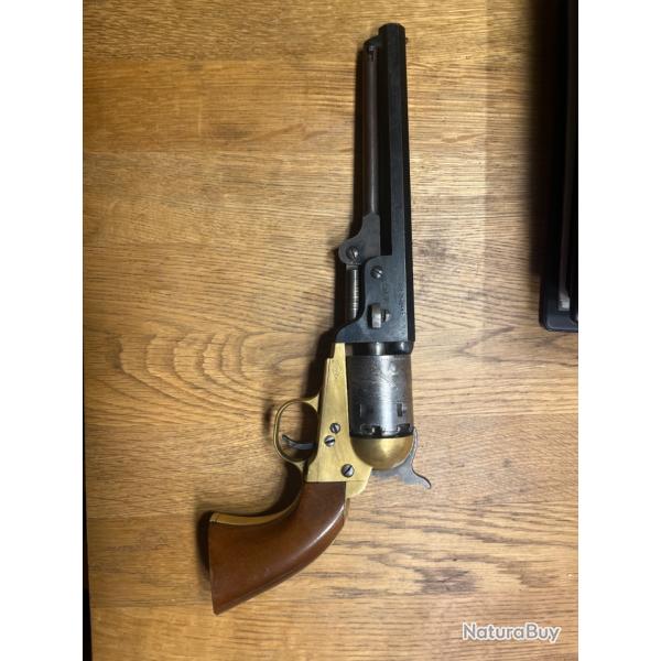 Revolver � poudre noire grav� Gami cal.36 - 1� SANS PRIX DE R�SERVE !!