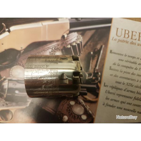rare cylindre  inox uberti pour Navy 51 et 61 cal36