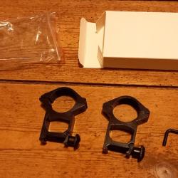 Montage lunette pour rail Picatiny