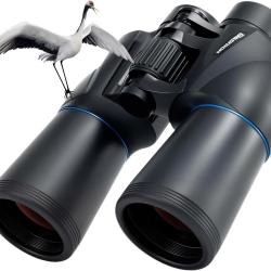 Jumelles 10x50 BAK4 FMC Vision Faible Lumière Champ Large 113 m Trépied Compatible Outdoor & Sport