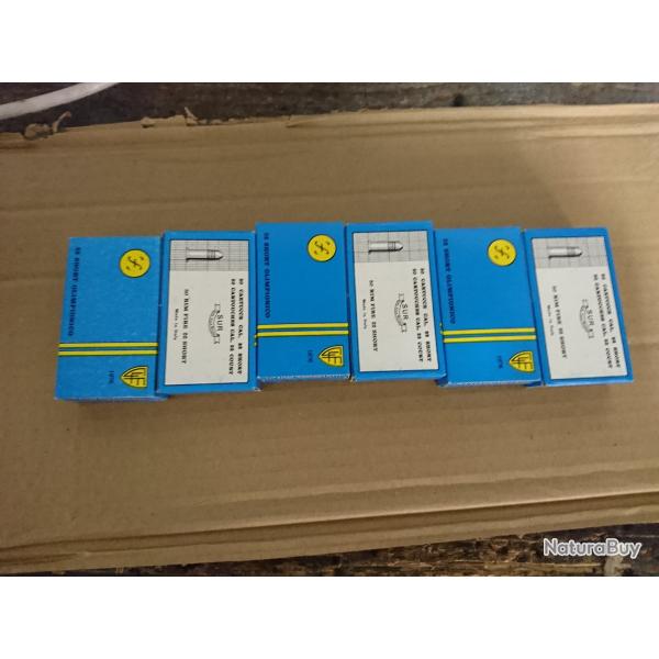 vends lot de cartouches 22 courtes