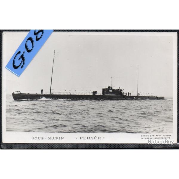 CPA -  MARINE MILITAIRE - SOUS - MARIN - " PERSEE " N�4474