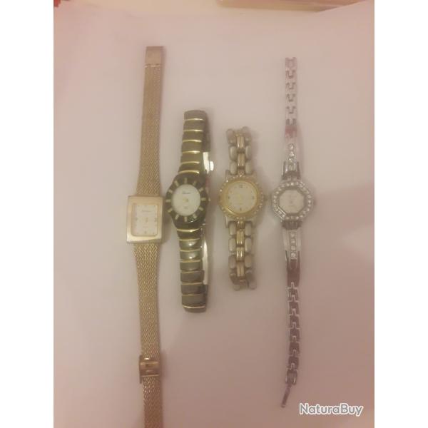 Lot 4 montres vantage