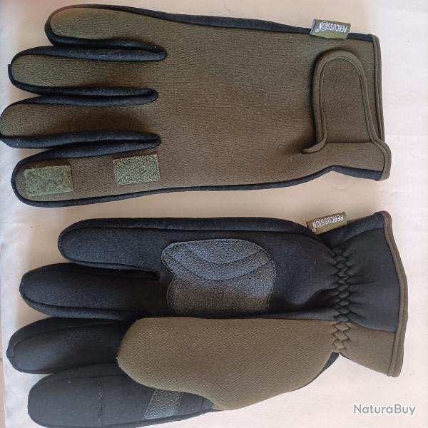 gants de chasse percussion