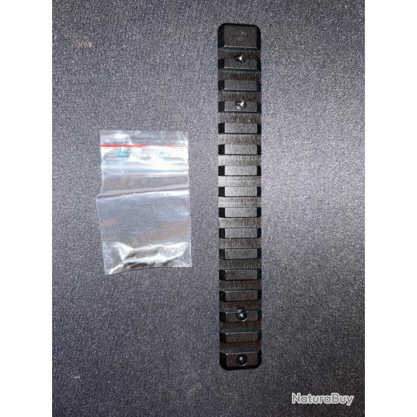 Rail picatinny Alu pour Savage model 10-11-12 en action courte