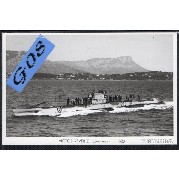 CPA - Marine Militaire Fran�aise - Sous - Marin " VICTOR REVEILLE " 1920  N�4479