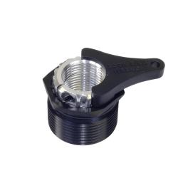 Adaptateur de filetage de 1 1/4"-12 &agrave; syst&egrave;me Lee Breech Lock