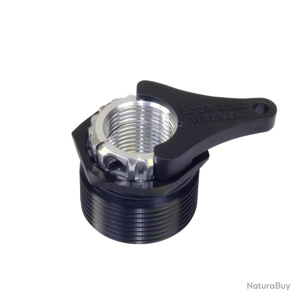 Adaptateur de filetage de 1 1/4"-12 � syst�me Lee Breech Lock