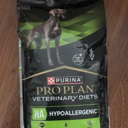 Croquettes Purina Veterinary Diets HA Hypoallergenic 3 kg chien Adulte au poulet