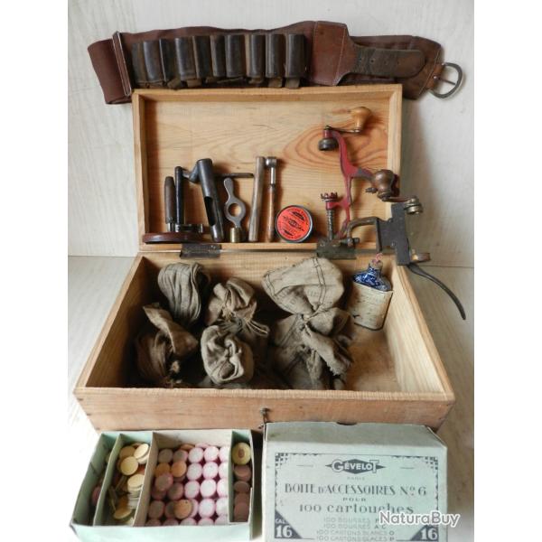 Lot de Mat�riel pour Cartouches * Chasse * Plombs Sertisseurs Cartouchi�re