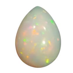 Opale de cristal naturelle, 14.16 carat, Ethiopie (non trait&eacute;e, non chauff&eacute;e)