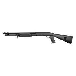 FUSIL A POMPE 6MM M3 LONG RESSORT NOIR