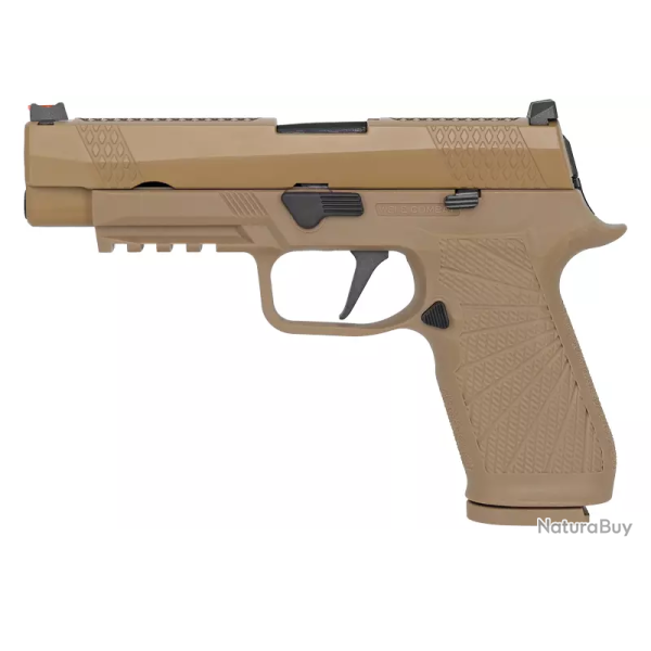 PISTOLET 6MM GAZ F17V2 TAN