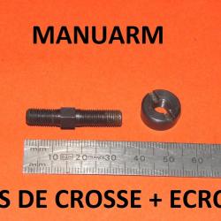 lot &eacute;crou + vis de crosse diam&egrave;tre 5.85mm MANUARM MANU ARM - VENDU PAR JEPERCUTE (a75582)