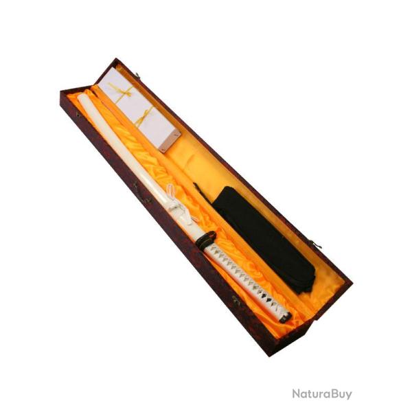 Katana blanc aiguis� � Neige �ternelle � maru 1045