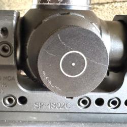 Montage SPUHR, SP-4802C 44,4MOA neuf mont&eacute; 1 fois jamais tir&eacute;.