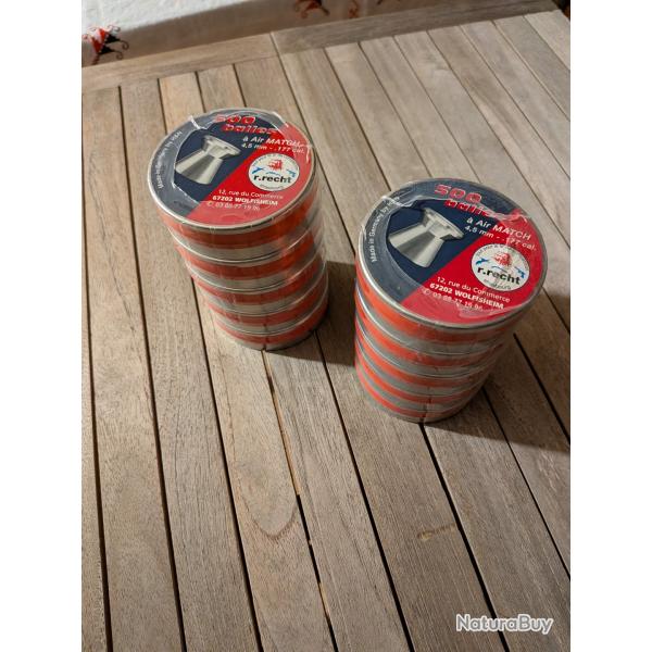 Vends plombs air comprim� par 5000.